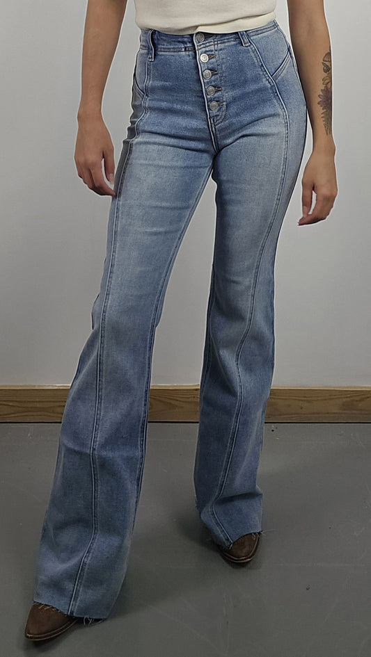 Roadtrip High Rise Flares