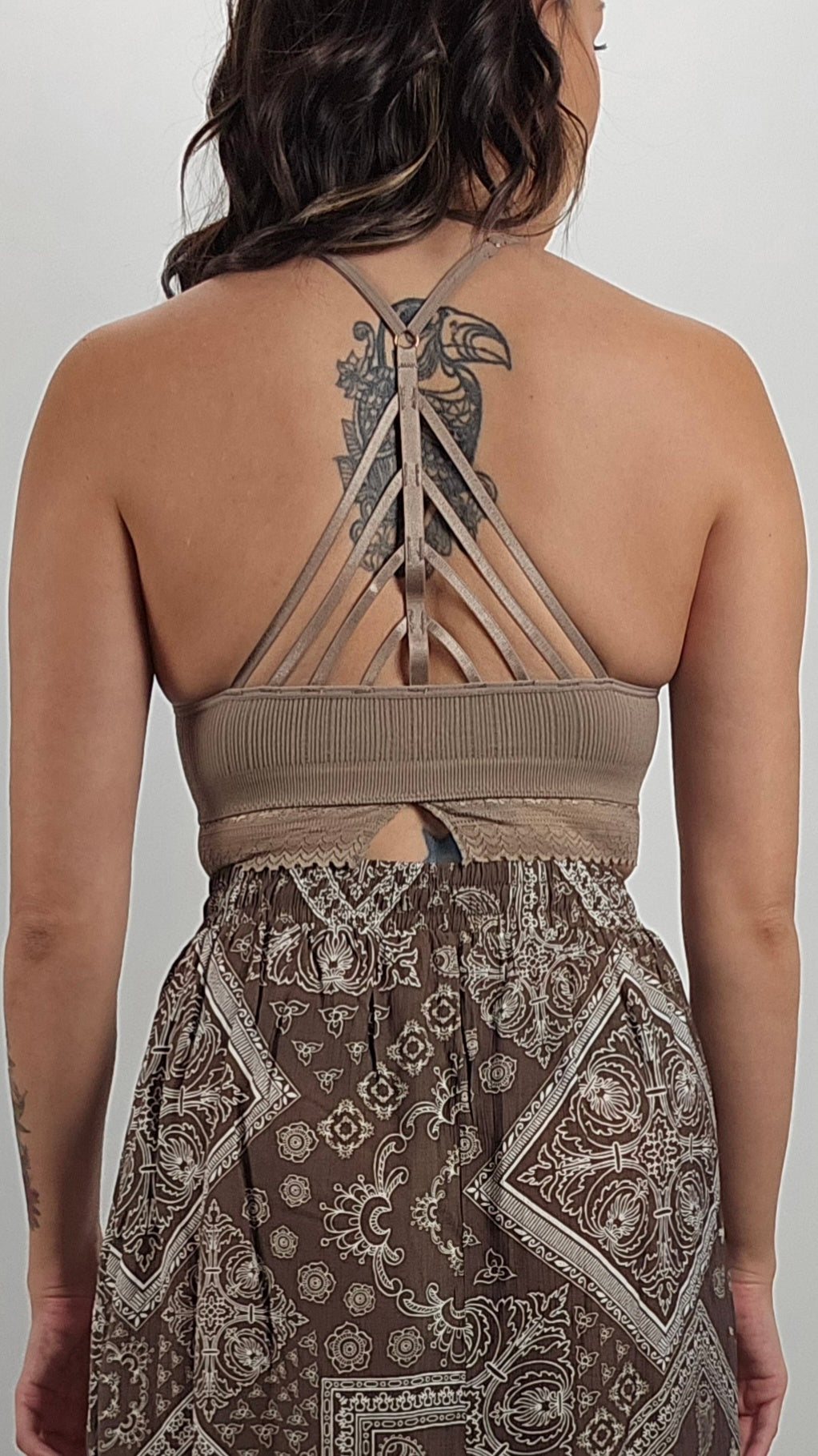 Crochet Lace Trim Bralette