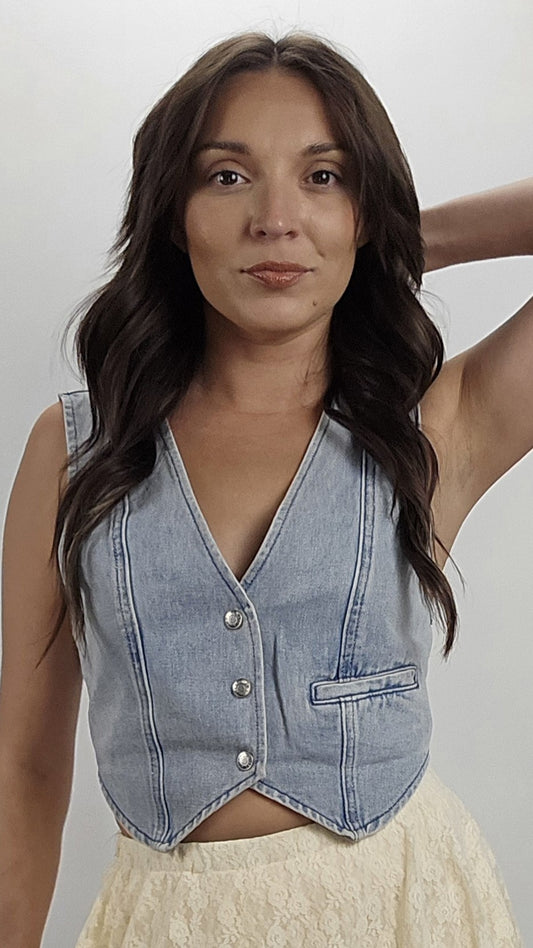 Lonestar Denim Vest