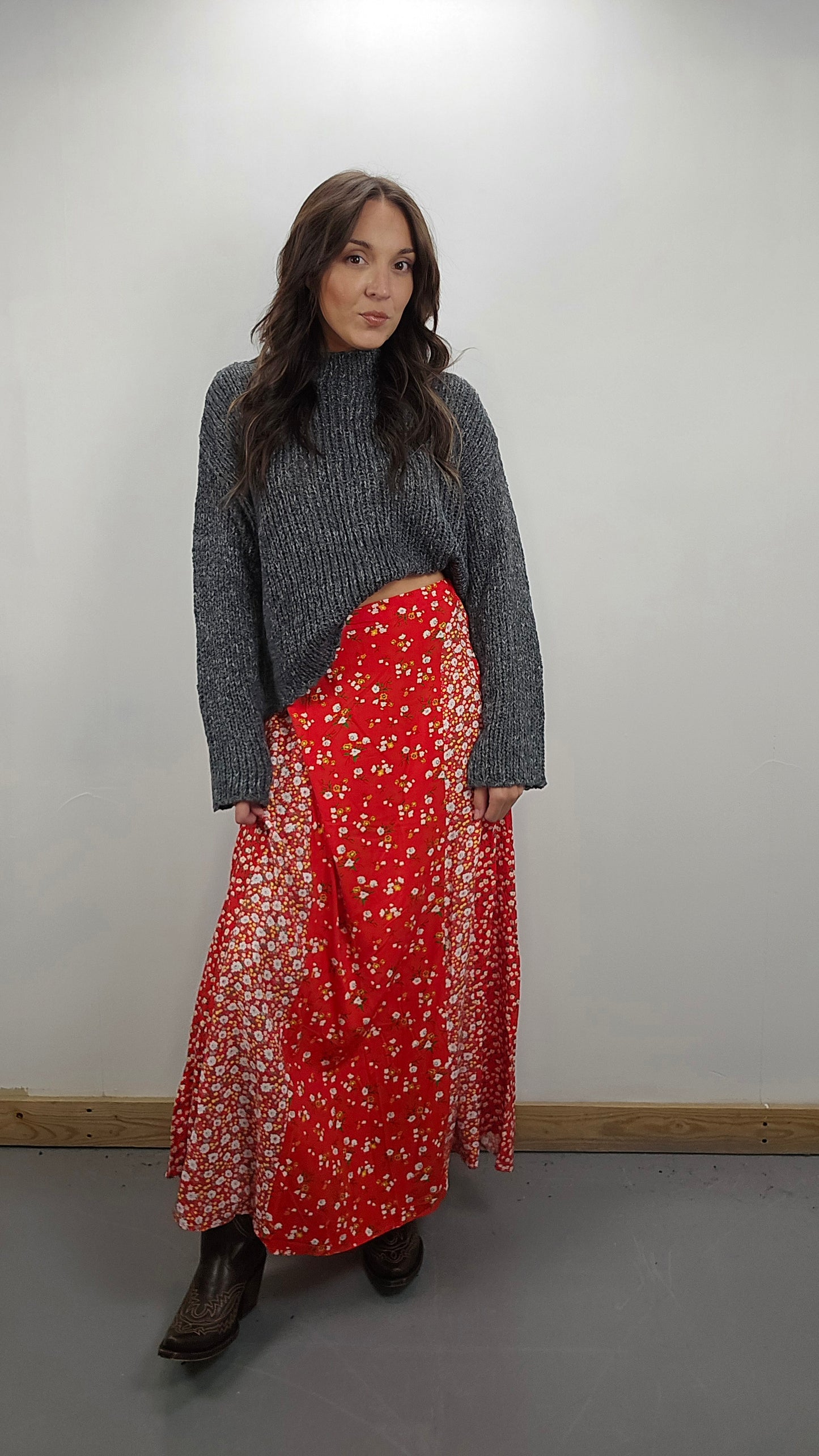 Ashwood Flare-Sleeve Sweater