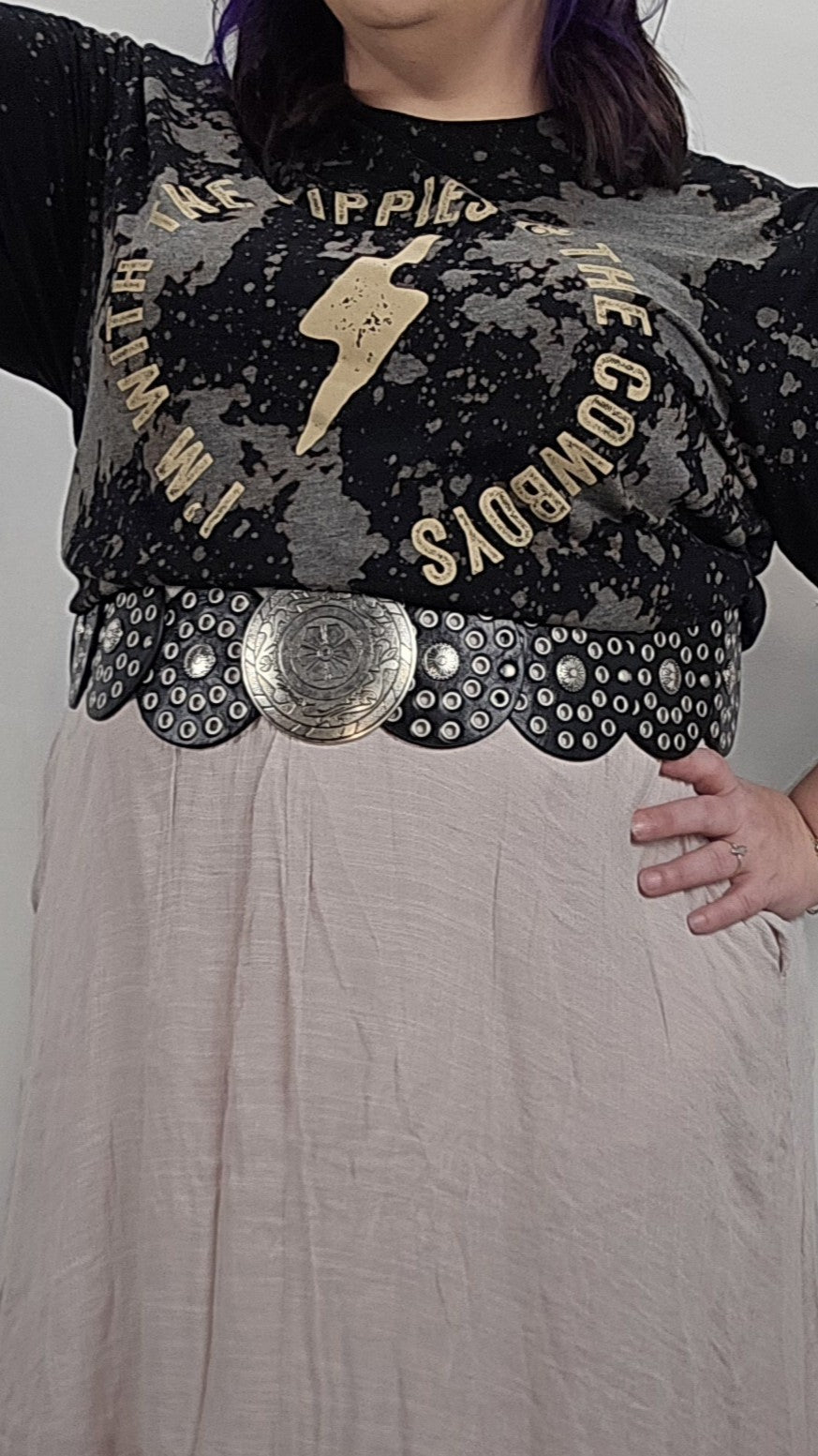Leather Disc Belt