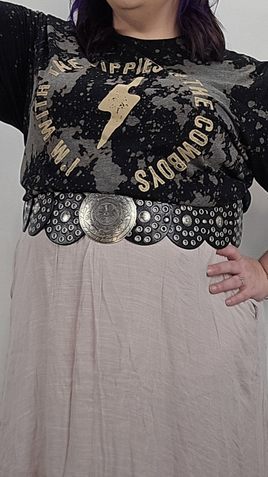Leather Disc Belt