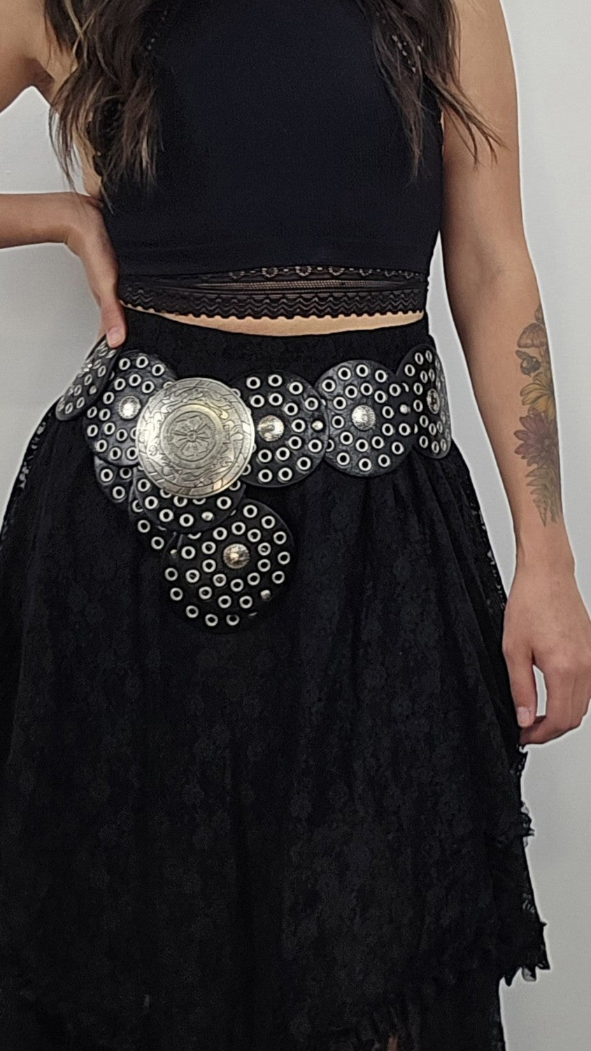 Leather Disc Belt