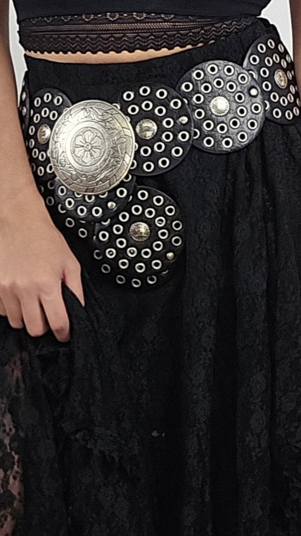 Leather Disc Belt