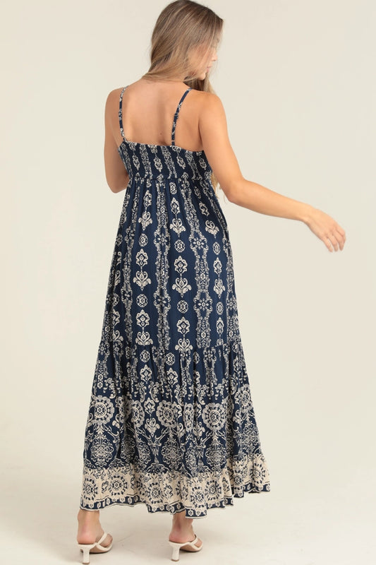 Midnight Mirage Maxi Dress