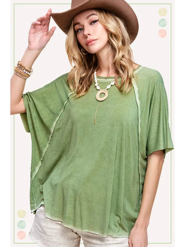 Second Nature Batwing Top