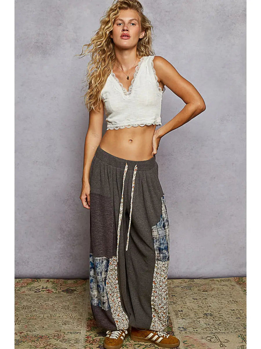 Lace Trim Crop