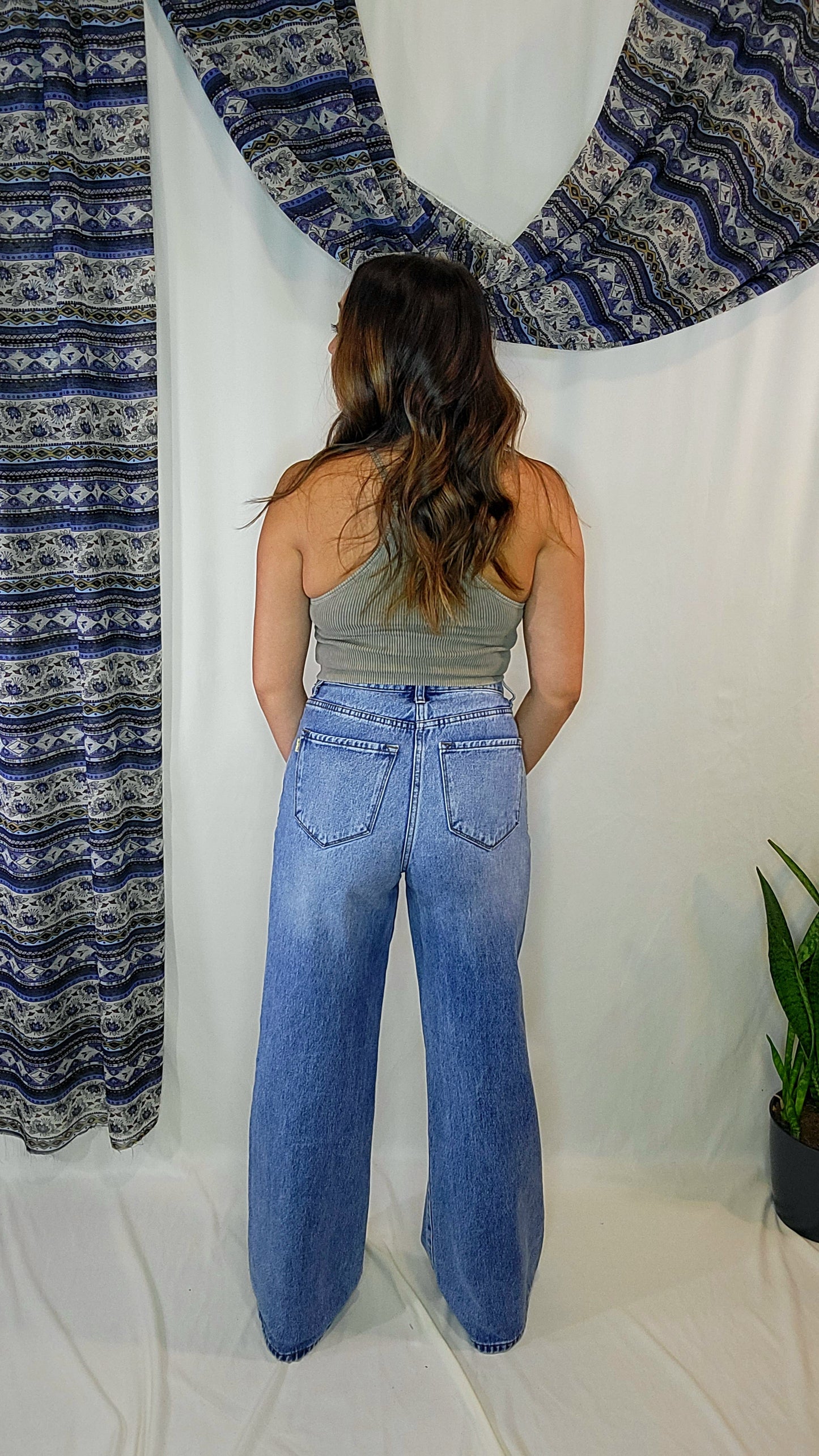 Denim Blues High Waisted Jeans