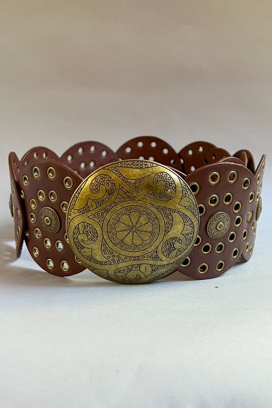 Leather Disc Belt