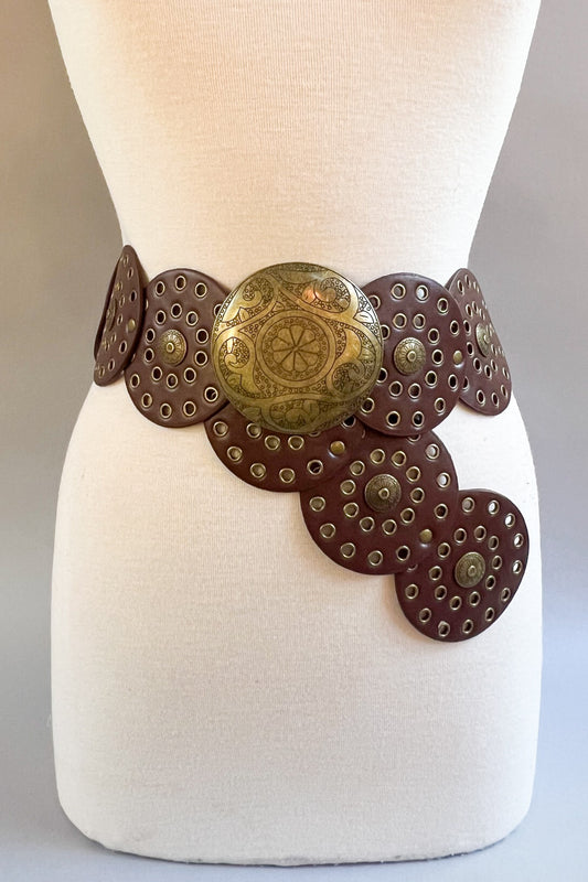 Leather Disc Belt