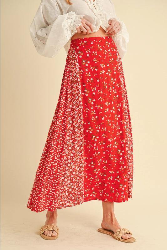 Floral Maxi Skirt