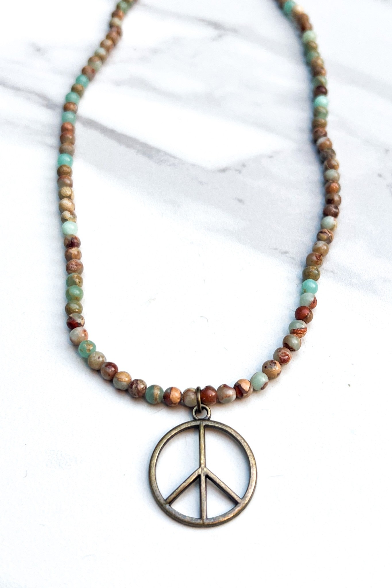 Peace Sign Necklace
