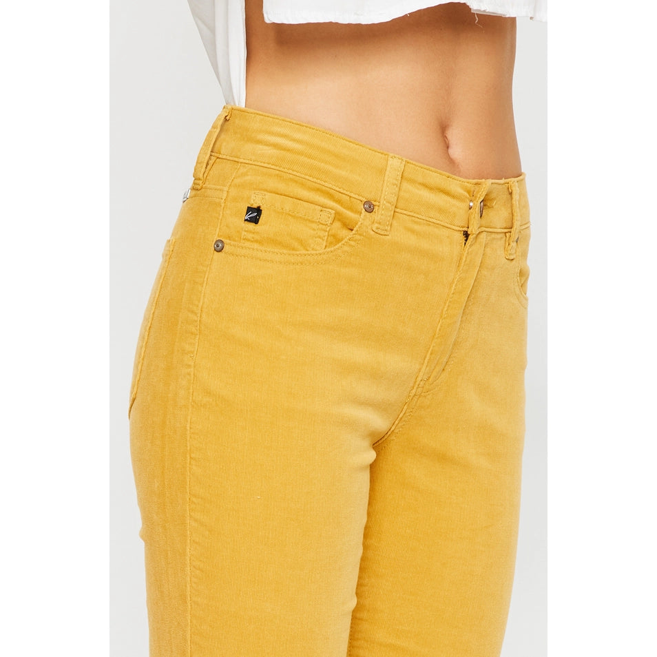 Golden Hour KanCan High Rise Corduroy Flare
