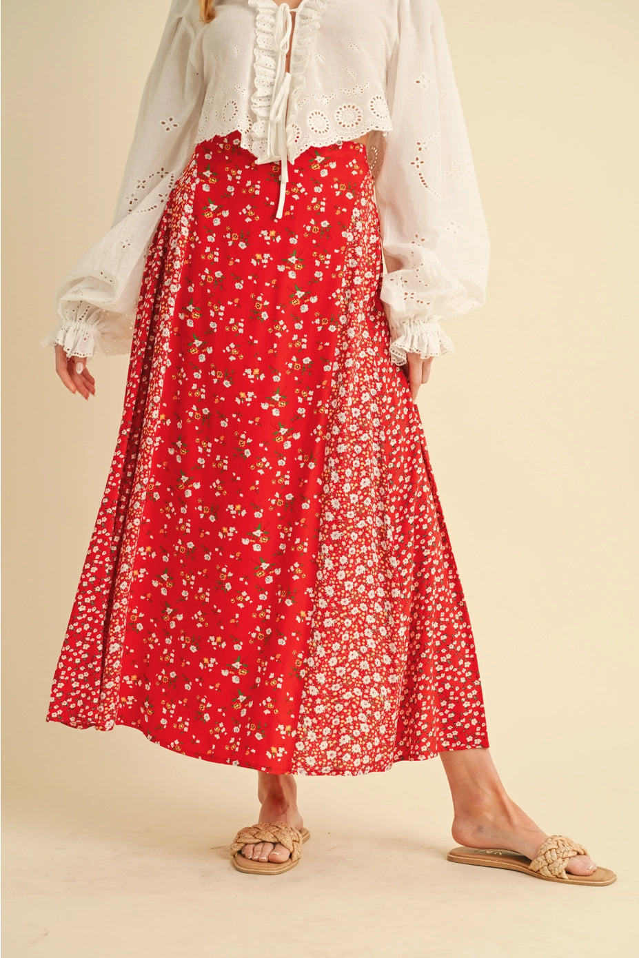 Floral Maxi Skirt