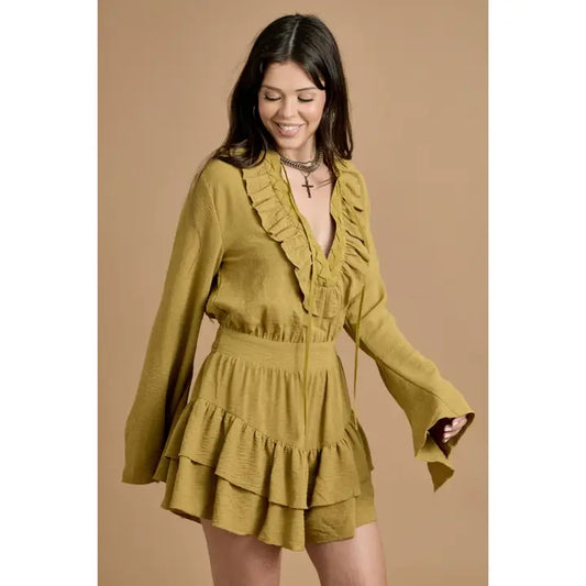 Happy Hour - V-Neck Romper