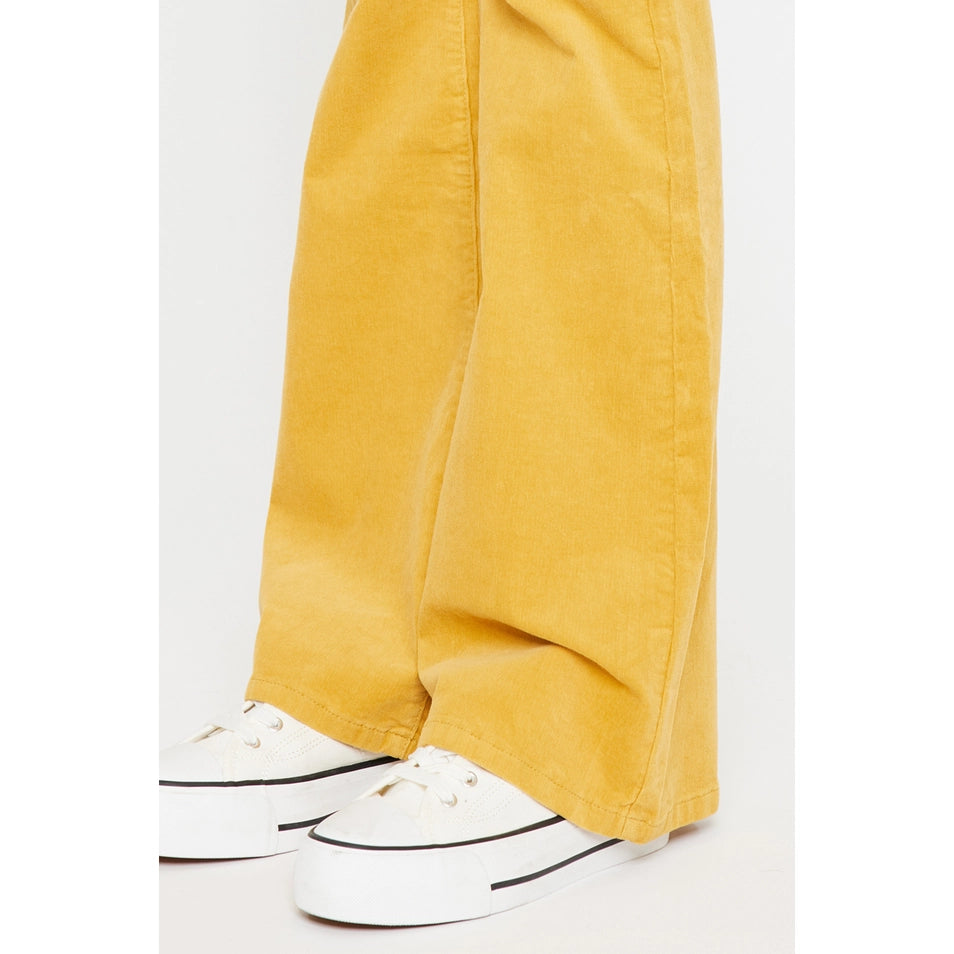 Golden Hour KanCan High Rise Corduroy Flare