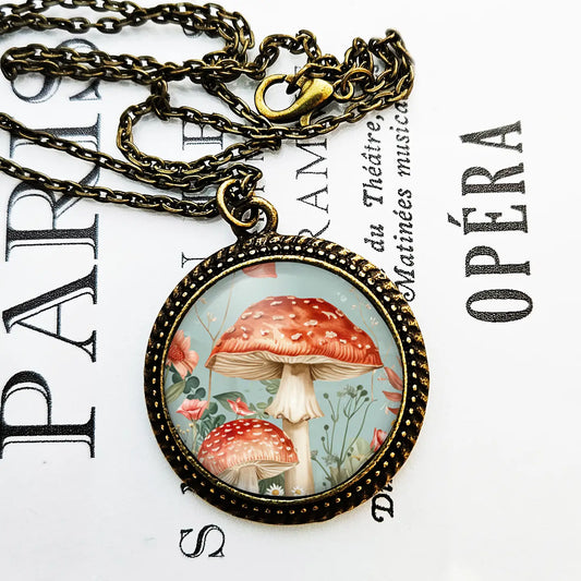 Cottage Mushroom Pendant