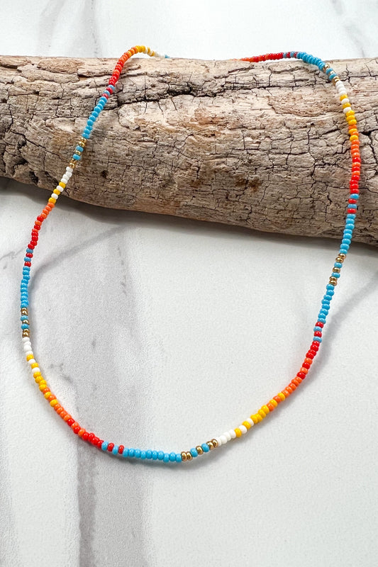 Dine' Beaded Necklace