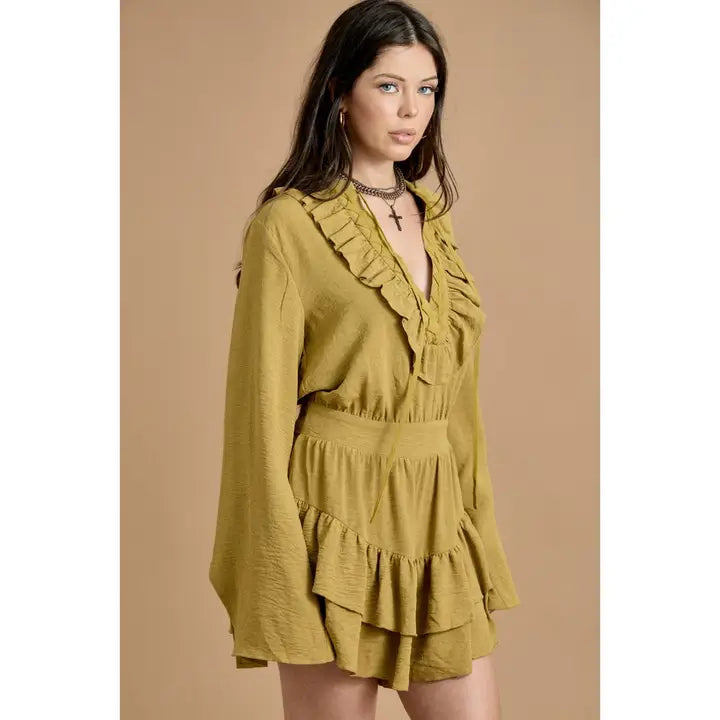 Happy Hour - V-Neck Romper