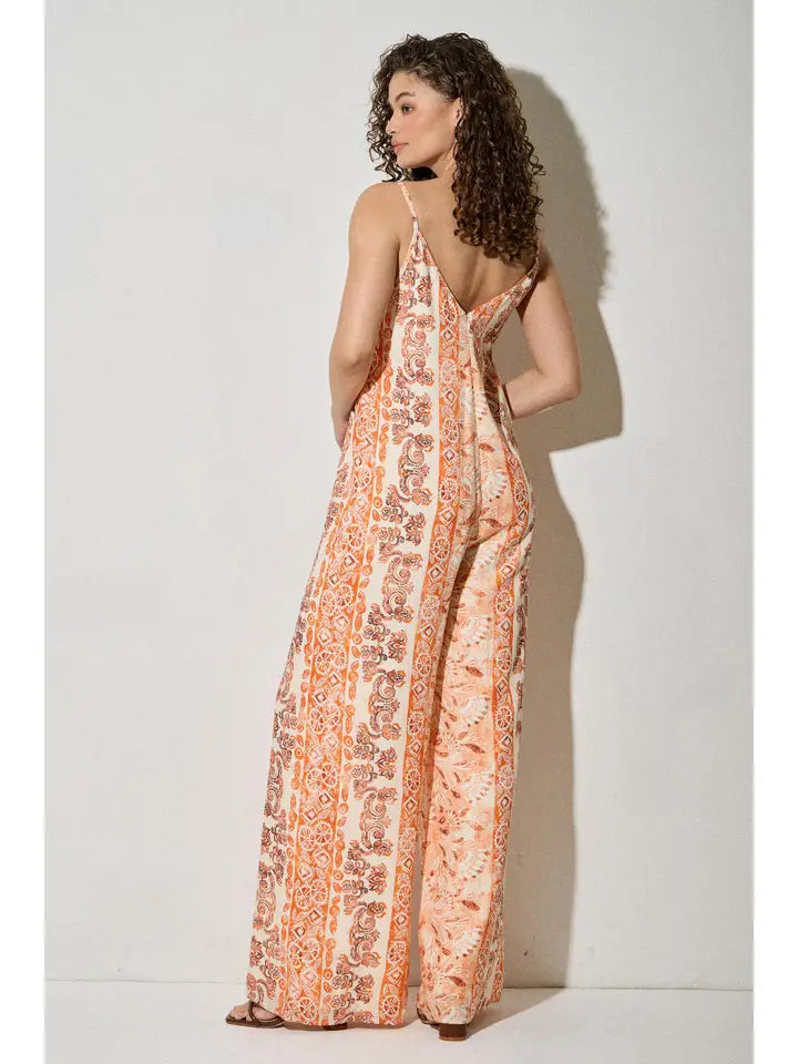 Peachy Keen Wide Leg Jumpsuit