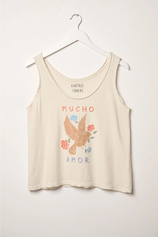 Mucho Amor Graphic Tank