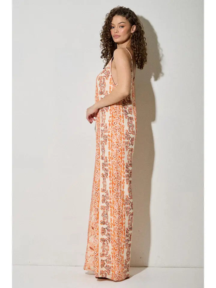 Peachy Keen Wide Leg Jumpsuit
