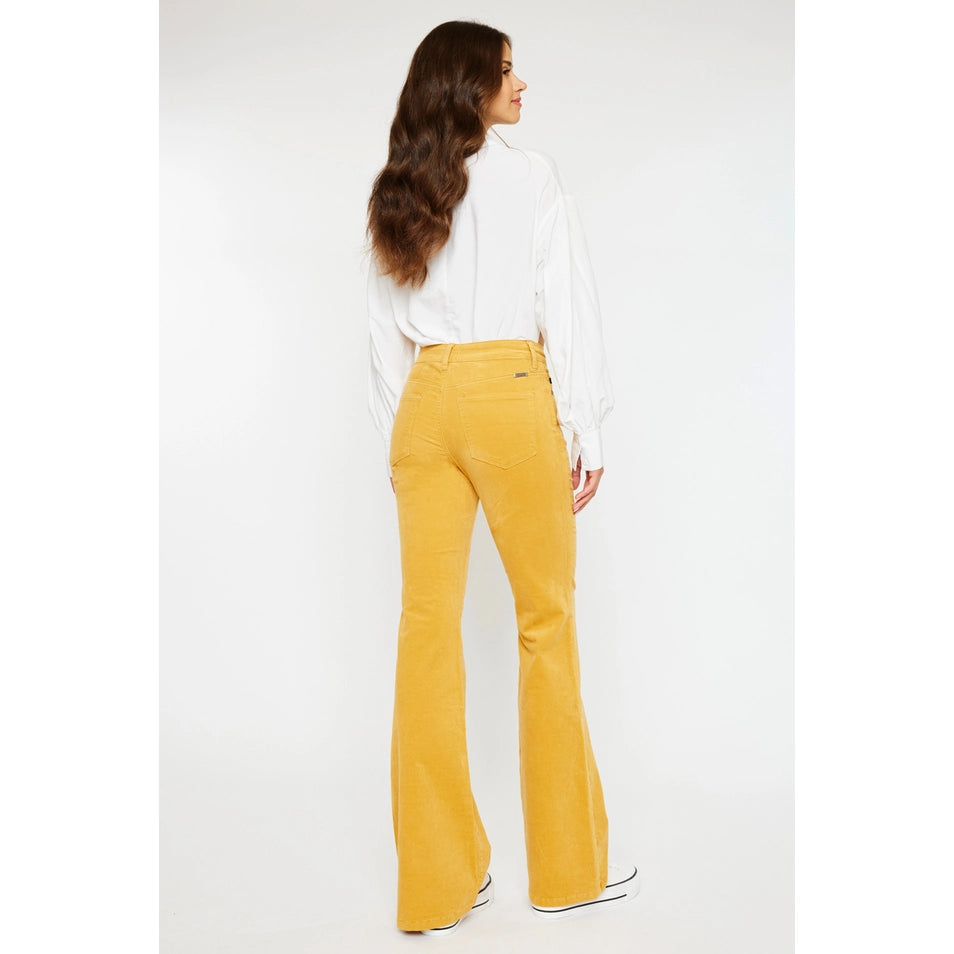 Golden Hour KanCan High Rise Corduroy Flare