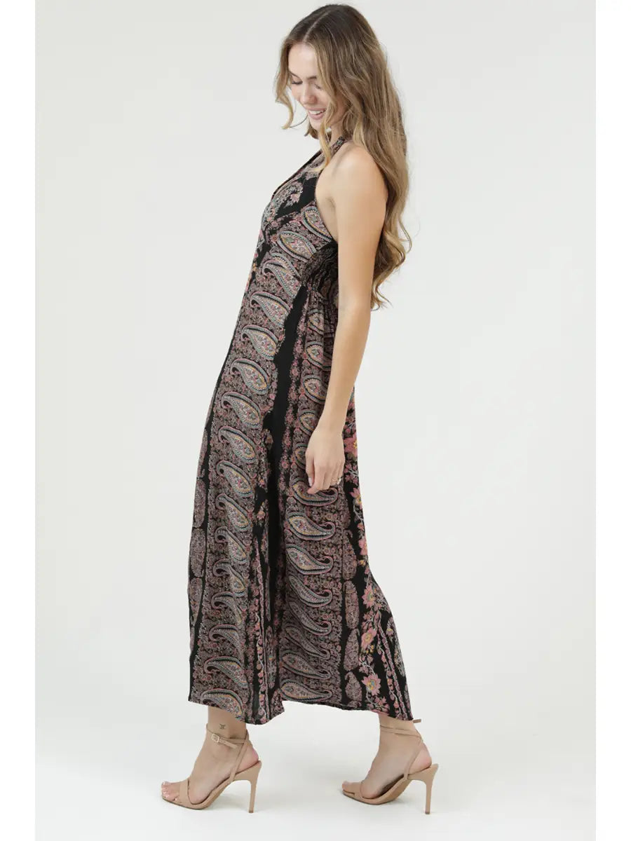 Follow The Music Halter Maxi Dress