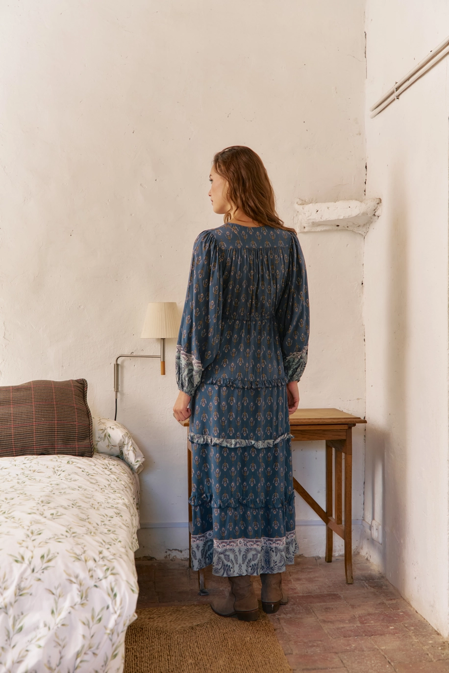 Indigo & Ivy Printed Maxi Dress
